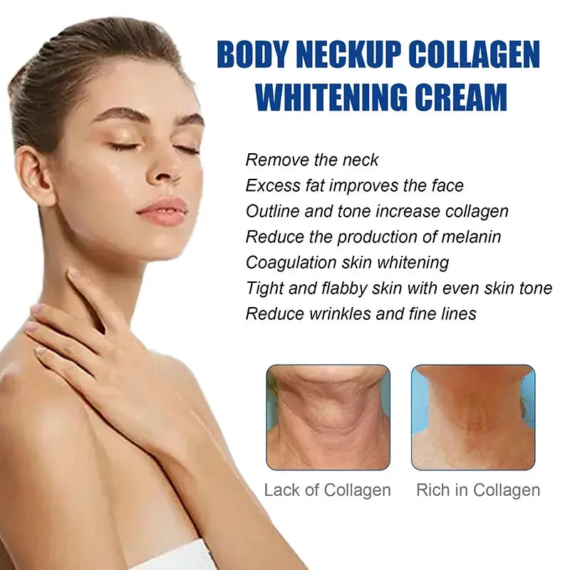 Anti-Aging Neck Firming Cream with Purslane & Aloe Vera - Reduces Wrinkles, Lifts & Shapes