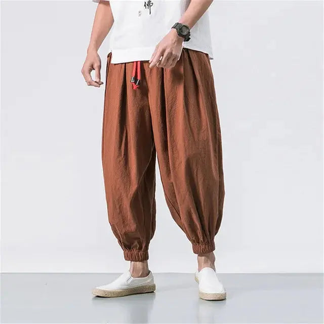 Oversize Men's Loose Harem Trousers - VigorGear